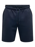 Spodenki damskie - ONLY & SONS Onsceres Sweat Shorts Noos męskie szorty dresowe, granatowy, XL - miniaturka - grafika 1
