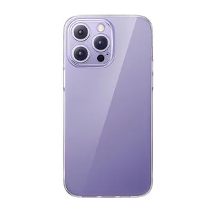 Baseus Crystal Case etui do iPhone 14 Pro Max cienki pokrowiec + szkło przezroczyste - Etui i futerały do telefonów - miniaturka - grafika 1