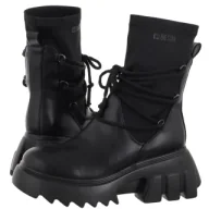 Botki damskie - Botki Czarne MM274590 (BI605-a) Big Star - miniaturka - grafika 1