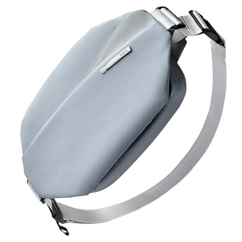 Inateck Torba na ramię, stylowa torba crossbody z regulowanym paskiem na ramię, odporna na zachlapanie torba na klatkę piersiową dla mężczyzn i kobiet, wielofunkcyjna saszetka na podróż, siłownię, do