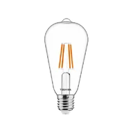 Żarówki LED - GREENLUX Żarówka Filamentowa ST64 7W gruszka 2700K przezroczysta - miniaturka - grafika 1