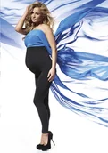 Legginsy - Legginsy ciążowe ocieplane Anabel, Bas Bleu - miniaturka - grafika 1