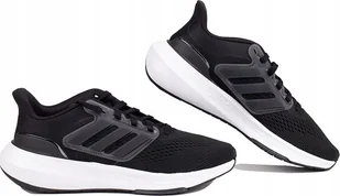 Buty Damskie Do Biegania Adidas Ultrabounce Czarno-różowe HP5785 r 39 1/3 - Buty sportowe damskie - miniaturka - grafika 1