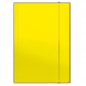Artykuły biurowe - penmate Teczka z gumką A4 żółta - miniaturka - grafika 1