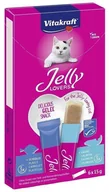 Przysmaki dla kotów - VITAKRAFT JELLY LOVERS orzysmak z łososiem i flądrą dla kota 6x15g - miniaturka - grafika 1