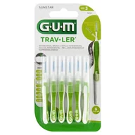 Szczoteczki międzyzębowe - Sunstar EUROPE S.A GUM szczotka międzyzębowa 1,1 mm 6 sztuk 9076818 - miniaturka - grafika 1