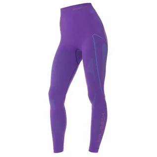 Spodnie sportowe damskie - Legginsy na narty damskie Brubeck Thermo - grafika 1