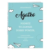 Atlasy i mapy - Atlas geograficzny z nadrukiem dla dziewczynki na urodziny - miniaturka - grafika 1