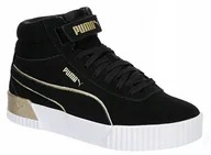 Buty sportowe damskie - Puma Carina MID Sd Metal V2 384384 01 R. 37 - miniaturka - grafika 1