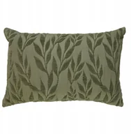Kołdry i poduszki dla dzieci - Poduszka dekoracyjna LETHO, zielone listki, 38 x 58 cm - miniaturka - grafika 1