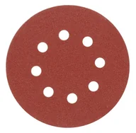 Materiały ścierne - Vorel Krążki ścierne na rzep z otworami P80 fi 125 mm (kpl) 08578 - miniaturka - grafika 1