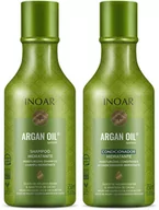 Szampony do włosów - Inoar Argan Oil, szampon i odżywka po keratynowym prostowaniu włosów 2 x 250ml - miniaturka - grafika 1