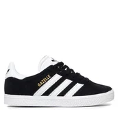 Buty dla chłopców - Sneakersy adidas Gazelle C BB2507 Czarny - miniaturka - grafika 1