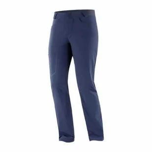 Spodnie Salomon Wayfarer Navy Iris - Spodnie sportowe damskie - miniaturka - grafika 1