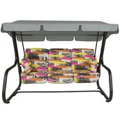 Huśtawki - Huśtawka ogrodowa Rimini F008-13LB PATIO - miniaturka - grafika 1