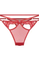 Majtki damskie - Hunkemöller Stringi Milana Czerwony - miniaturka - grafika 1