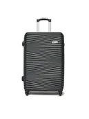 Nerki - Semi Line Walizka duża T5743-2 Czarny - miniaturka - grafika 1