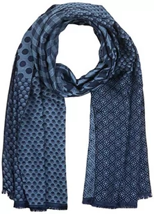 bugatti Szalik męski, Niebieski 60, jeden rozmiar - Apaszki i szaliki męskie - miniaturka - grafika 1