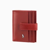 Etui na dokumenty i karty - Etui na karty, wizytówki PUCCINI ROME CR90442 3 Czerwone - miniaturka - grafika 1
