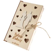 Pudełka i szkatułki - Pudełko 3D na pieniądze z życzeniami v2 - miniaturka - grafika 1