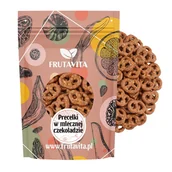 Paluszki - Precelki w mlecznej czekoladzie 200 g - miniaturka - grafika 1