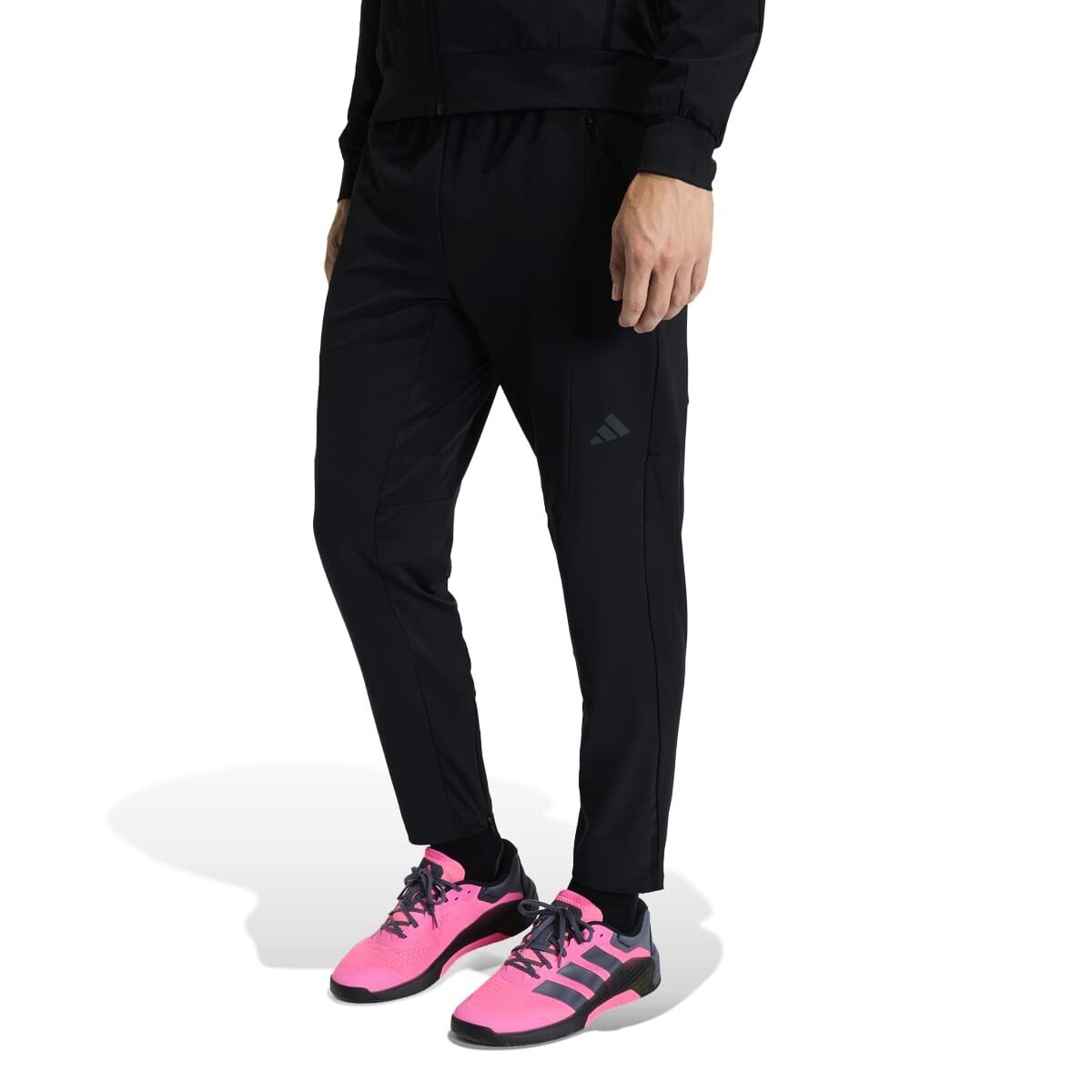 Męskie spodnie dresowe adidas D4T Workout Pants Black XL