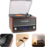 Gramofony - Audizio Frisco z radiem DAB brązowy one size - miniaturka - grafika 1