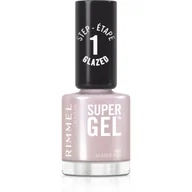 Lakiery do paznokci - Rimmel Super Gel hybrydowy lakier do paznokci bez użycia lampy UV/LED odcień 107 Glazed Out 12 ml - miniaturka - grafika 1