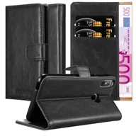 Etui i futerały do telefonów - Etui Do Cubot J3 PRO w Pokrowiec CZARNY GRAFIT Magnet Obudowa Ochronny Case Cover Cadorabo - miniaturka - grafika 1