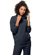 Bluzy damskie - Jack Wolfskin Damska bluza z kapturem Essential Hoody W - miniaturka - grafika 1