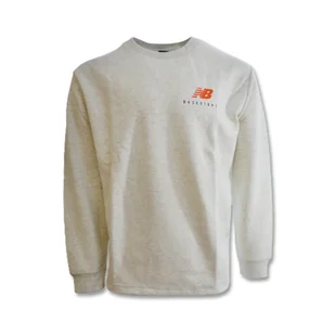 Bluza New Balance Hoops Classics Crewneck - MT23586 SAH-XL - Bluzy męskie - miniaturka - grafika 1