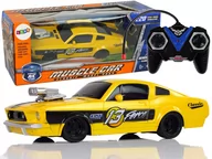 Zabawki zdalnie sterowane - Zdalnie Sterowane Auto Sportowe 1:20 Żółte Pilot - miniaturka - grafika 1