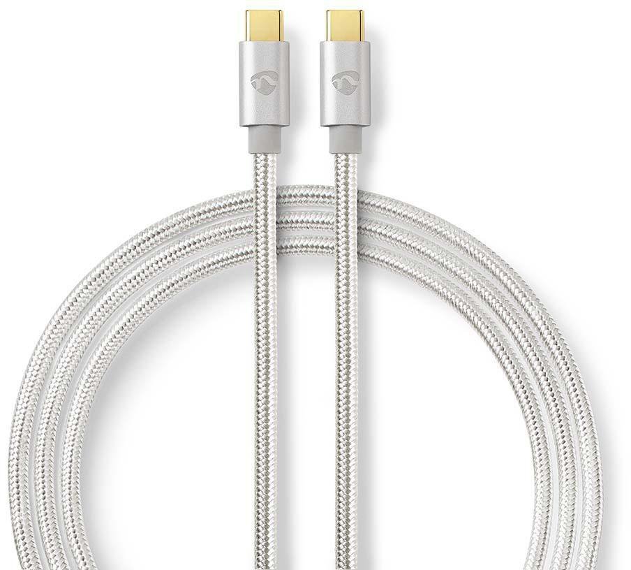Nedis Nedis CCTB64700AL10 USB 3.1 Gen 1 Cable – Type C to Type C – 1 m – Aluminum