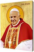 Ikony i obrazy sakralne - Ikona św. Jana XXIII - Papieża Dobrego Pasterza - miniaturka - grafika 1