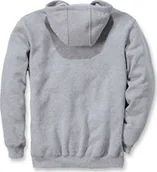 Bluzy męskie - Carhartt Bluza Carhartt Midweight Hooded ZIP Grey - miniaturka - grafika 1