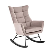 Fotele - Fotel Bujany Bazalto Beż Halmar - miniaturka - grafika 1