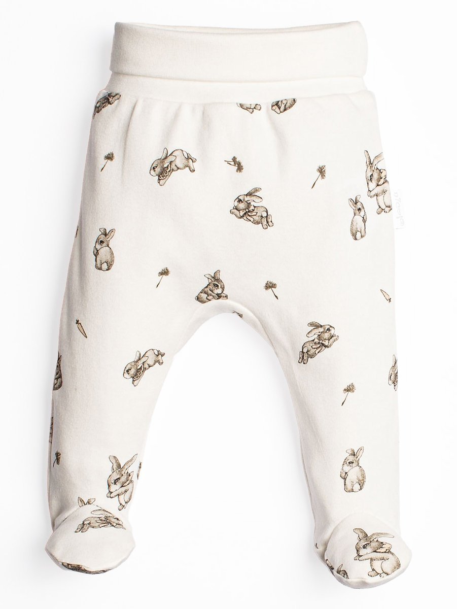 Niemowlęce półśpioch króliczki kremowe Nicol r.62