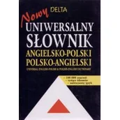 Słowniki języków obcych - Delta W-Z Oficyna Wydawnicza Uniwersalny słownik angielsko-polski polsko-angielski - Maria Szkutnik - miniaturka - grafika 1