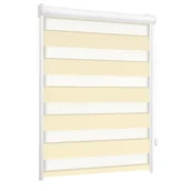 Rolety - Roleta w kasecie dzień noc Classic wanilia 75 x 220 cm prawa - miniaturka - grafika 1