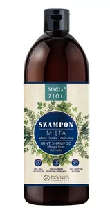 Barwa MAGIA ZIÓŁ SZAMPON-MIĘTOWY 450ml - Szampony do włosów - miniaturka - grafika 1