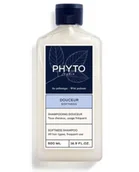 Szampony do włosów - Phyto Douceur Softness, szampon przywracający równowagę skóry głowy, 500 ml - miniaturka - grafika 1