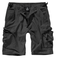 Spodnie męskie - spodnie bojówki krótkie BDU RIPSTOP SHORTS - BLACK-S - miniaturka - grafika 1