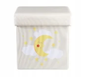 Fotele i pufy dla dzieci - Pufa dziecięca ze schowkiem LIVARNO home z rozgwieżdżonym niebem LED - miniaturka - grafika 1