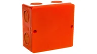 Puszki elektryczne i akcesoria - kopos Puszka elektroinstalacyjna natynkowa IP 66 101x101x62mm pomarańczowa KSK 100 PO KSK 100 PO (1/30SZT) - miniaturka - grafika 1