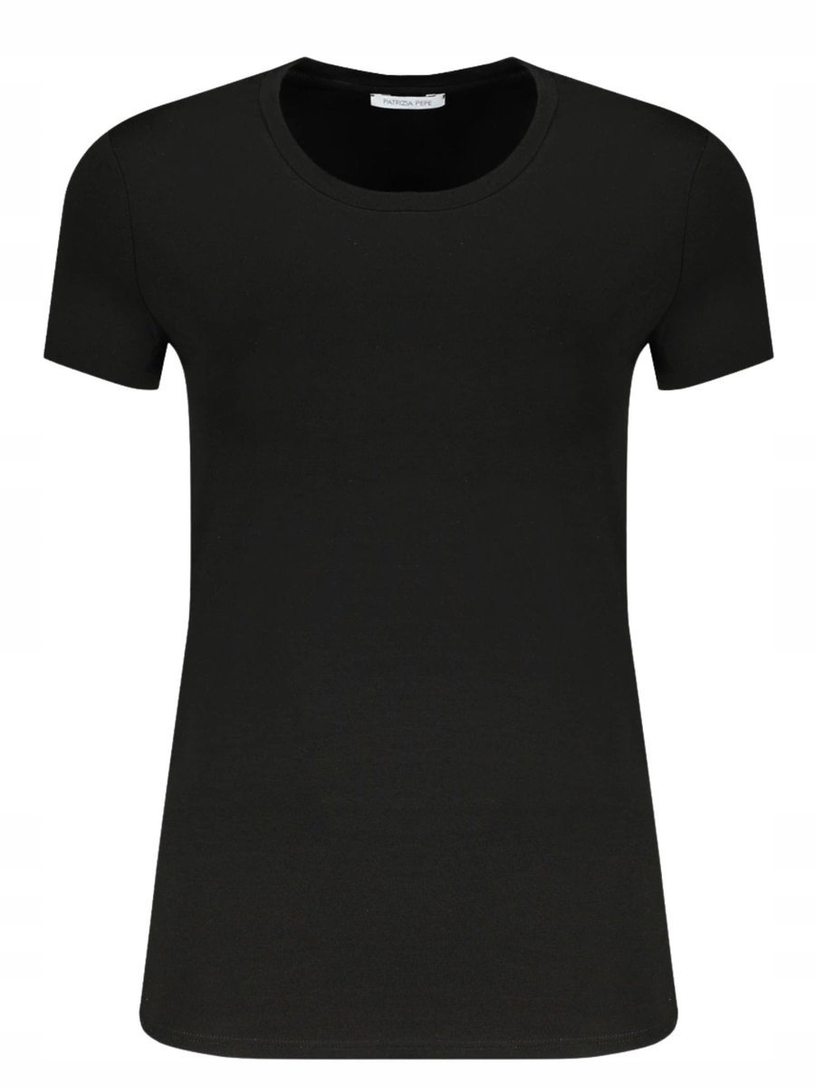 T-shirt damski Patrizia Pepe 2M4469 J013 czarny - T-shirt: 36