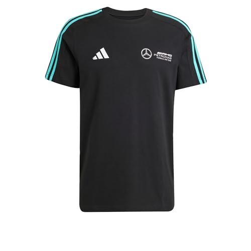 adidas Mężczyźni MERCEDES - AMG PETRONAS FORMULA ONE TEAM DNA TEE MEN, black/white, S