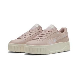 Damskie sneakersy Karmen II Crafted Flowers PUMA Rose Quartz White Pink - Buty trekkingowe damskie - miniaturka - grafika 1