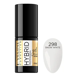 Eveline Hybrid Professional lakier hybrydowy 298 Snow White 5ml - Odżywki do paznokci - miniaturka - grafika 3