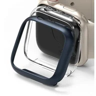Akcesoria do smartwatchy - Ringke Nakładka Slim do Apple Watch 7 41 mm Przezroczysty/granatowy - miniaturka - grafika 1
