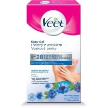 Veet Plastry z woskiem do depilacji pach dla skóry wrażliwej 16szt - Depilacja - miniaturka - grafika 1